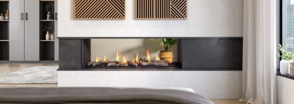 Regency - City Series Seattle See-Through 60  Gas Fireplace