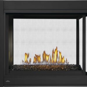 Napoleon - CBHD4 3-Sided Direct Vent Fireplace with Glass Embers, Natural Gas, Alternate Electronic Ignition