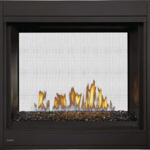 Napoleon - CBHD4 See Through Direct Vent Fireplace with Glass Embers, Natural Gas, Alternate Electronic Ignition