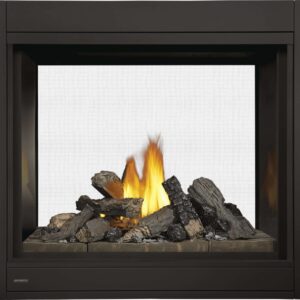 Napoleon - CBHD4 See Through Direct Vent Fireplace with Logs, Natural Gas, Alternate Electronic Ignition