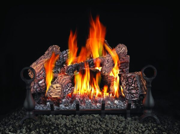 Napoleon - Fiberglow™ 24 Gas Log Set, Natural Gas, Electronic Ignition