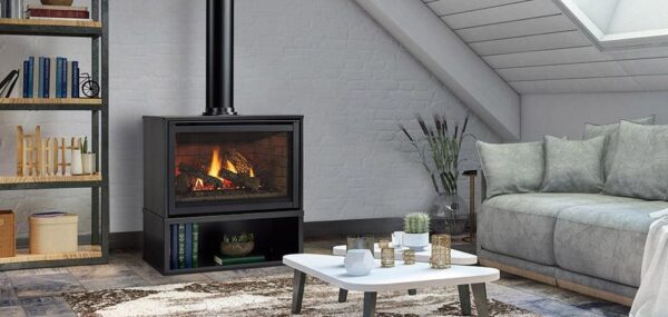 Majestic Trilliant Freestanding Gas Fireplace