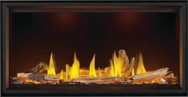 Napoleon - Tall Linear Vector™ 50 Direct Vent Fireplace, Natural Gas, Electronic Ignition