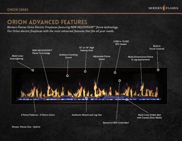 Modern Flames Orion Multi - Image 2