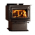 Ventis - Large Sized Single Door Wood Burning Stove with 2100 Sq Ft Max Heating Space - HES240